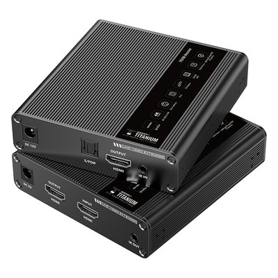 Extensor HDMI / 4K@60Hz / Sin Compresión / Cero Latencia / 70 m (229.7 ft) / Cat 6/6a/7 / PoC / IR Bidireccional / HDR10 | SIERRA STORE