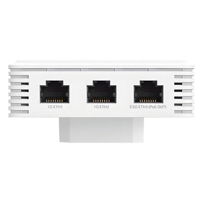 Punto de Acceso Wi-Fi 7 / BE3600 / 4K-QAM / 2.5 Gbps PoE++ / 2.5 Gbps PoE Pass-through / 2 Puertos 1 Gbps / MLO / Mesh / Montaje en | SIERRA STORE