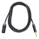 Cable de Audio XLR a Plug / 3 Polos Macho a 1/4 in Mono / Doble Blindaje / Longitud 3 m (9.8 ft) / Conectores Seetronic Serie M | SIERRA STORE