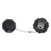 LINKEDPRO BY EPCOM LP-C6WP-CP - Acoplador Industrial / Cat 6 Blindado / IP67 Waterproof / -10°C a 60°C / 750 Ciclos / 50μm Oro | SIERRA STORE