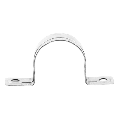 Abrazadera Omega / Conduit Pared Delgada 1 1/2" / Acero Pregalvanizado 1.2 mm / Tornillo #10 | SIERRA STORE