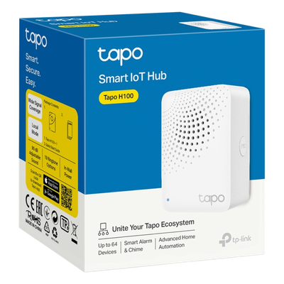 Hub IoT Inteligente / 3 en 1 Hub-Timbre-Alarma / 64 Dispositivos / 2.4 GHz Wi-Fi + 868 MHz / 19 Tonos 90 dB / Material V-0 UL94 | SIERRA STORE