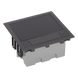 Caja de Suelo / 2 Módulos Dobles K45 / Profundidad Ajustable 70-100 mm (2.76-3.94 in) / Carga 1400 kg / Resistencia Térmica 125 °C / | SIERRA STORE