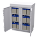 EPCOM INDUSTRIAL EFCB091206W - Gabinete Exterior para Baterías y Radiocomunicación / Acero Galvanizado / 12 Baterías PL110D12 / 1180 x | SIERRA STORE