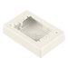 PANDUIT JBP1EWH - Caja de Pared Superficial Sencilla / 5.19 x 3.45 x 1.75 in / PVC Autoextinguible / Salidas 1/2, 3/4, 1 in / Blanco | SIERRA STORE