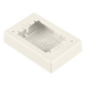 PANDUIT JBP1EWH - Caja de Pared Superficial Sencilla / 5.19 x 3.45 x 1.75 in / PVC Autoextinguible / Salidas 1/2, 3/4, 1 in / Blanco | SIERRA STORE