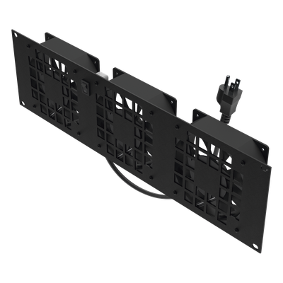 LINKEDPRO BY EPCOM LP-VENT-03X3U - Kit de Ventilación para Rack / 3 Ventiladores 12 x 12 cm / 110 Vca / Clavija 5-15P / 1.8 m (5.9 ft) | SIERRA STORE