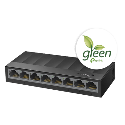 Switch de escritorio / 8 puertos Gigabit / 16 Gbps capacidad de conmutación / Fanless / 4.89W máximo | SIERRA STORE