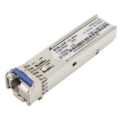 Transceptor mini-GBIC SFP 1G LC / WDM BIDI / Monomodo 40 km / TX 1310nm RX 1550nm / 131 pies | SIERRA STORE