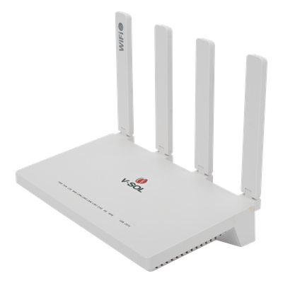 ONU XPON / Wi-Fi 6 AX1500 / 4 Puertos Gigabit / CATV con AGC / 4 Antenas 5 dBi / PON SC/APC | SIERRA STORE