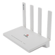 ONU XPON / Wi-Fi 6 AX1500 / 4 Puertos Gigabit / CATV con AGC / 4 Antenas 5 dBi / PON SC/APC | SIERRA STORE