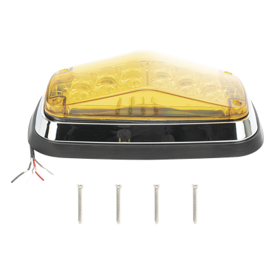 Luz de Advertencia / 8 x 4 in / Ámbar / IP67 / 12-30 VCC / SAE J595 / ECE R65 | SIERRA STORE