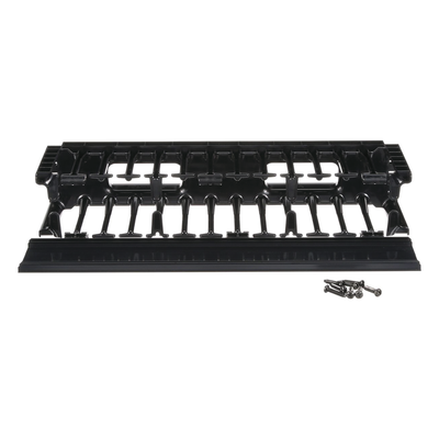 PANDUIT NMF2 - Organizador de Cables Horizontal / Alta Densidad / 19in / 2UR / Frontal Único / ABS con Radio de Curvatura | SIERRA STORE