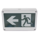 Letrero de Señalización de Emergencia / Exterior / Doble Voltaje 120/220 VCA / Batería de Respaldo 120 min / Montaje Universal / | SIERRA STORE