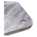 Base para Mástil / 30 x 30 cm / Tubo 50 cm (19.7 in) / Galvanizado en Caliente / Tornillos Opresores 3/8'' / Mástiles 1'' a 2'' | SIERRA STORE