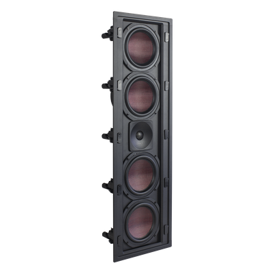 Bocina de pared / 4 woofers fibra de carbono 6.5'' / Tweeter titanio 1'' / 250W / 91dB / 36Hz-20kHz | SIERRA STORE
