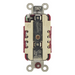 Contacto Dúplex 15 A, 125 V, 2 polos, 3 Hilos, Color Rojo (Nema 5-15R), Grado Hospital. | SIERRA STORE