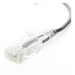 LINKEDPRO BY EPCOM LP-UT6-030-BK-28 - Cable de Parcheo Slim UTP Cat6 / 30 cm (0.98 ft) / 28 AWG / 1 Gbps+ / RJ45 / IEEE 802.3ab | SIERRA STORE