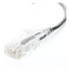 LINKEDPRO BY EPCOM LP-UT6-030-BK-28 - Cable de Parcheo Slim UTP Cat6 / 30 cm (0.98 ft) / 28 AWG / 1 Gbps+ / RJ45 / IEEE 802.3ab | SIERRA STORE
