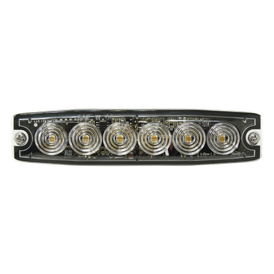 Luz Auxiliar LED / 6 LED / Ámbar / Multivoltaje 12~24 VCD / IP68 / SAE Clase 1 / Perfil Ultra Bajo | SIERRA STORE