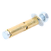 Taquete de Expansión / Cuerda 1/4" (6.4 mm) / Largo 2 1/2" (63 mm) / Carga Tensión 410 kg / Broca 3/8" (10 mm) / Norma GSA FF-S-325 | SIERRA STORE