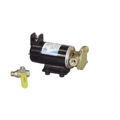 Bomba para recambio de aceite / 12 Vcd / 6.3 gpm (24 lpm) / Autocedente 4 pies (1.2 m) / Compacta 30x15x15 cm | SIERRA STORE