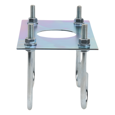 Base de anclaje / Barrera vehicular / Compatible FAAC 615 / Agujeros preperforados / Estructura reforzada | SIERRA STORE