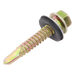 Tornillo Punta Broca / Hexagonal 6.5 x 38 mm (1/4" x 1 1/2") / Sello Montado / Caja 100 Unidades / Fijación Hermética Lámina Acanalada | SIERRA STORE