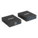 Extensor USB 3.0 / Hasta 100 m (328 ft) por CAT6a / PoC Bidireccional 24 Vcc / RS-232 / 4x USB-A / 5 Gbps | SIERRA STORE
