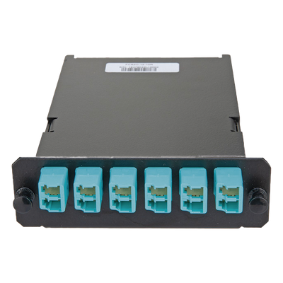 PANDUIT FCSZO-12-10P - Placa Acopladora de Fibra Óptica FAP / 12 Fibras OM3/OM4 / 6 Conectores LC Duplex / 12 Pigtails de 1 m (3.28 | SIERRA STORE