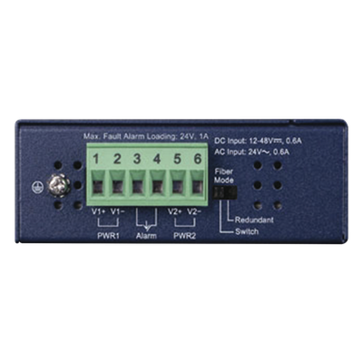 Convertidor de Medios Industrial / 1x Ethernet 10/100/1000 Base-T / 2x SFP 100/1000/2500 Base-X / -40 a 75°C / 12-48V DC | SIERRA STORE