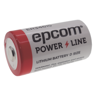 Batería de Litio / Formato D / 19 Ah / 3.6 V / Li-SOCl2 / No Recargable / -60°C a +85°C / Electrolito Antiinflamable | SIERRA STORE
