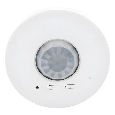 Sensor de Ocupación Inalámbrico de Techo / PIR 360° / Cobertura 30.2 a 62.4 m² (324 a 676 ft²) / RF 18 m (59 ft) / Batería CR123 / 10 | SIERRA STORE