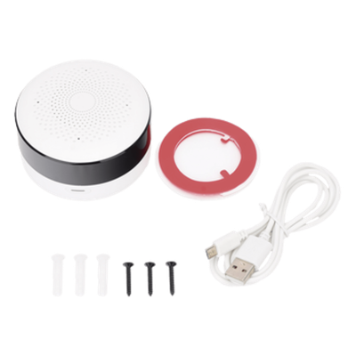 Controlador IR Universal / Zigbee 3.0 / Alcance 10-15 m (32.8-49.2 ft) / Sensor Temp-Hum / Aprendizaje IR / 80x48 mm | SIERRA STORE