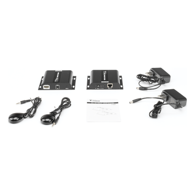Kit Extensor HDMI para distancias de 120 metros / Resolución 4K @ 30Hz / Cat 5e/6 / Soporta conexión Uno a Uno y Uno a Muchos / Hasta | SIERRA STORE