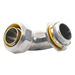 Conector Curvo para Tubo Liquidtight / 1" (25 mm) / Acabado Bruñido / UL 514B / NEMA FB-1 | SIERRA STORE