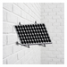Montaje para Módulos Solares / Aluminio Anodizado / Riel 1400 mm / Espesor 35-40 mm / Muro | SIERRA STORE