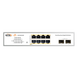 Switch PoE Administrable / 8 Puertos Gigabit PoE af/at / 2 x SFP Gigabit / Presupuesto PoE 120 W / Administración Cloud | SIERRA STORE