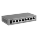 Switch Gigabit Smart Cloud-Managed / 8 Puertos 10/100/1000BASE-T / Capa 2 / Switching 16 Gbps / AI-Powered Failover / Modo CCTV | SIERRA STORE
