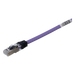 PANDUIT STP6X5VL - Patch Cord Cat6A / Blindado S/FTP / CM/LS0H / 1.52 m (5 pies) / Violeta | SIERRA STORE