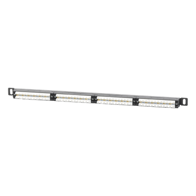 LINKEDPRO BY EPCOM LP-PP-CU-6A-24P - Panel de Parcheo de Impacto (110) sin Blindaje de 24 Puertos Cat6A | SIERRA STORE
