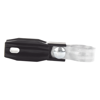 Aislador de Paso o Esquina / Abrazadera Ajustable 33-38 mm / Resina 100% Virgen / Anti-Arqueo / Protección UV e IP | SIERRA STORE