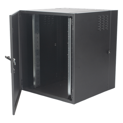 SIEMON WC3-S101-18 - Gabinete de Montaje en Pared / 18U / 737 mm (29 in) Ancho / 762 mm (30 in) Profundidad / Puerta Sólida Frontal / | SIERRA STORE