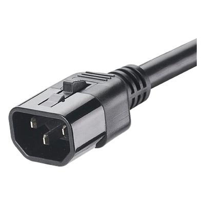 PANDUIT LPCA13-X - Cable de Alimentación con Bloqueo de Seguridad / IEC C14 a C13 / 1.8 m (5.9 ft) / 17 AWG / Paquete de 10 Piezas | SIERRA STORE