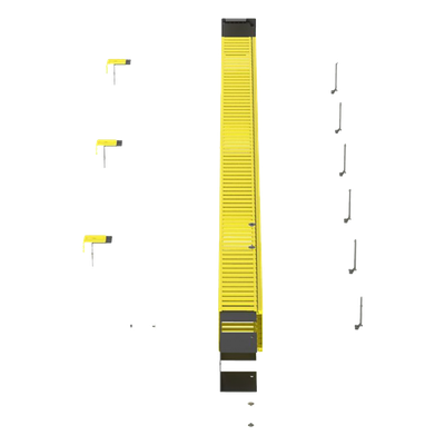 PANDUIT FRHD4KTYL - Kit de Administrador de Cables Vertical / Canaleta 4x4 / Altura 1828.8 mm (6 ft) / ABS Libre de Halógenos / | SIERRA STORE