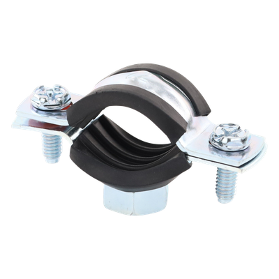 Abrazadera Isofónica Reforzada / 1/2" (22 mm) / Acero 1.75-2.3 mm / Carga 150 kg / -30°C a +120°C / Aislamiento EPDM | SIERRA STORE