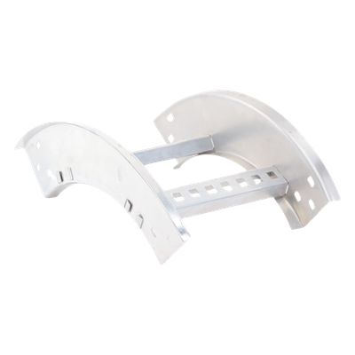 Curva Vertical Exterior / Perfil Z / Peralte 3 1/4" / Ancho 12" / Radio 8" / Aluminio | SIERRA STORE