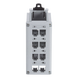 PANDUIT CDPP8RG-S - Panel de Parcheo Modular / Riel DIN 35 mm (1.38 pulgadas) / 8 Puertos Mini-Com / Blindado / Gris | SIERRA STORE