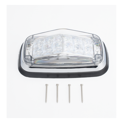 Luz de Advertencia LED / 8 x 4 in / 12 LEDs / 11 Patrones de Destello / IP67 / 12-30 VDC / SAE J595 J845 | SIERRA STORE