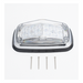 Luz de Advertencia LED / 8 x 4 in / 12 LEDs / 11 Patrones de Destello / IP67 / 12-30 VDC / SAE J595 J845 | SIERRA STORE